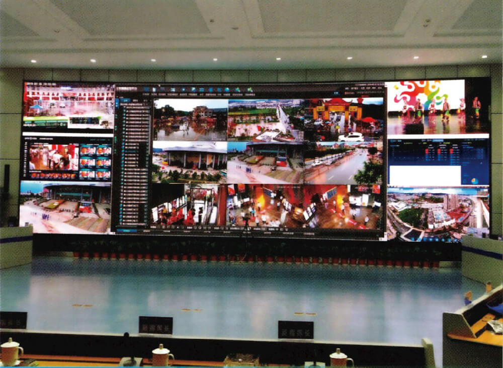 旅游指挥控制大厅显示屏
